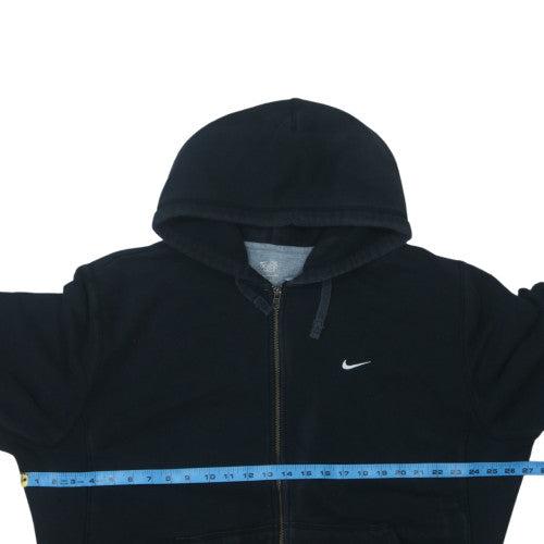Nike Men's Black Full Zip Hoodie 2XL Fleece Sweatshirt