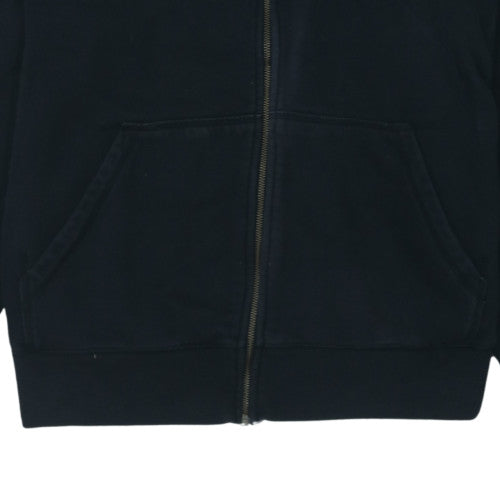 Nike Men's Black Full Zip Hoodie 2XL Fleece Sweatshirt