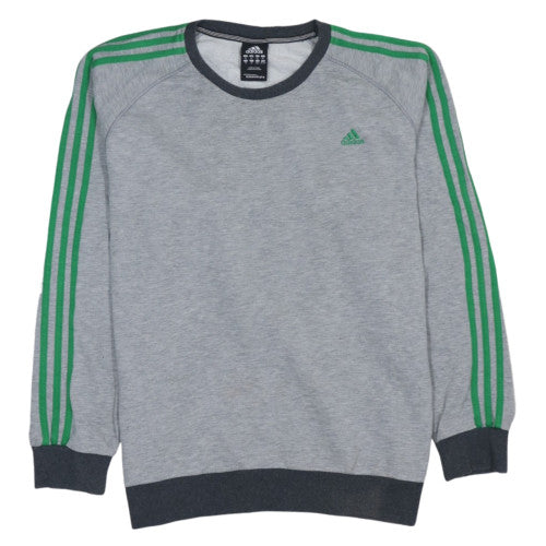 Adidas Men’s Grey XL Pullover Sweatshirt Crew Neck Sports Top