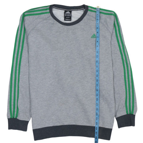 Adidas Men’s Grey XL Pullover Sweatshirt Crew Neck Sports Top