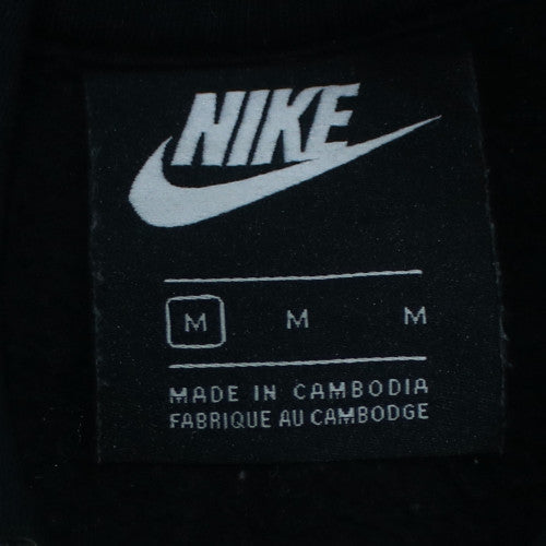 Nike Women's Black Gold Logo Pullover Hoodie Size M