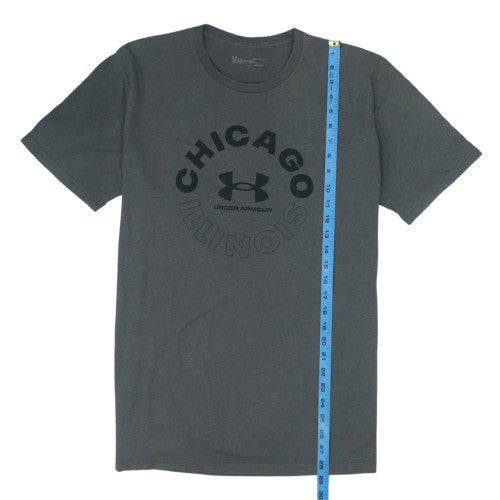 Under Armour Men's Grey Chicago Illinois Graphic T-Shirt XL