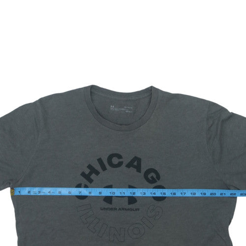 Under Armour Men's Grey Chicago Illinois Graphic T-Shirt XL