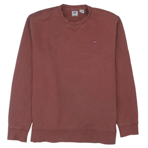 Levi's Men's Brown Standard Crew Neck Sweatshirt Size L