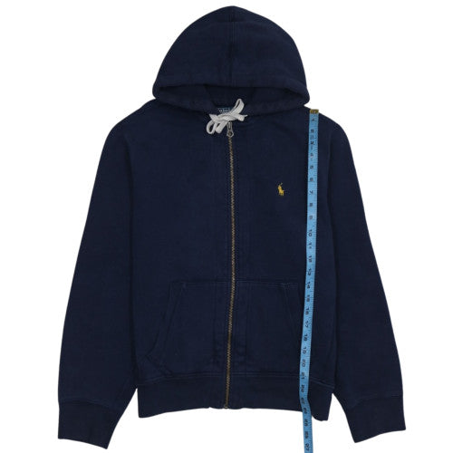 Polo Ralph Lauren Men's Blue Full Zip Hoodie M Regular Fit