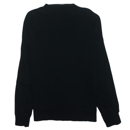 C.P. Company Men's Black Cotton Crew Neck Sweatshirt Size L