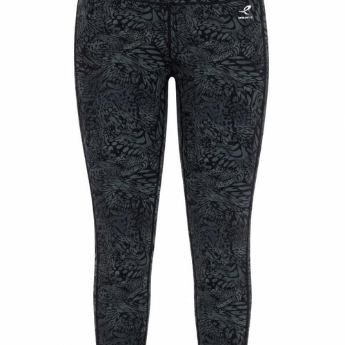Energetics Womens Black Geometric DryPlus Active Leggings Size M
