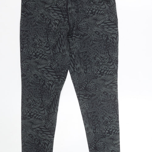 Energetics Womens Black Geometric DryPlus Active Leggings Size M