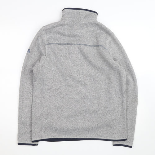 Craghoppers Men's Grey Fleece Half Zip Jacket Size M Regular Fit