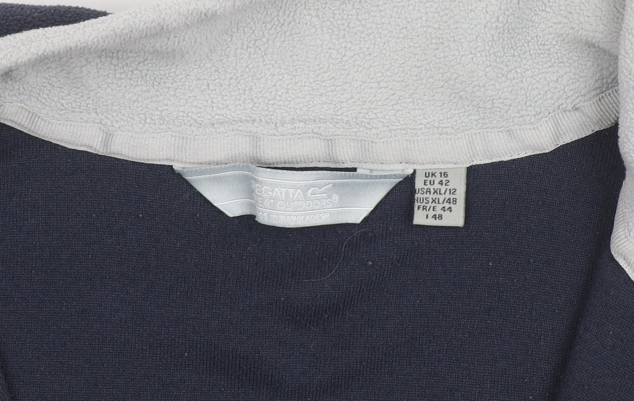 Regatta Men’s Blue XL Full Zip Fleece Activewear Jacket