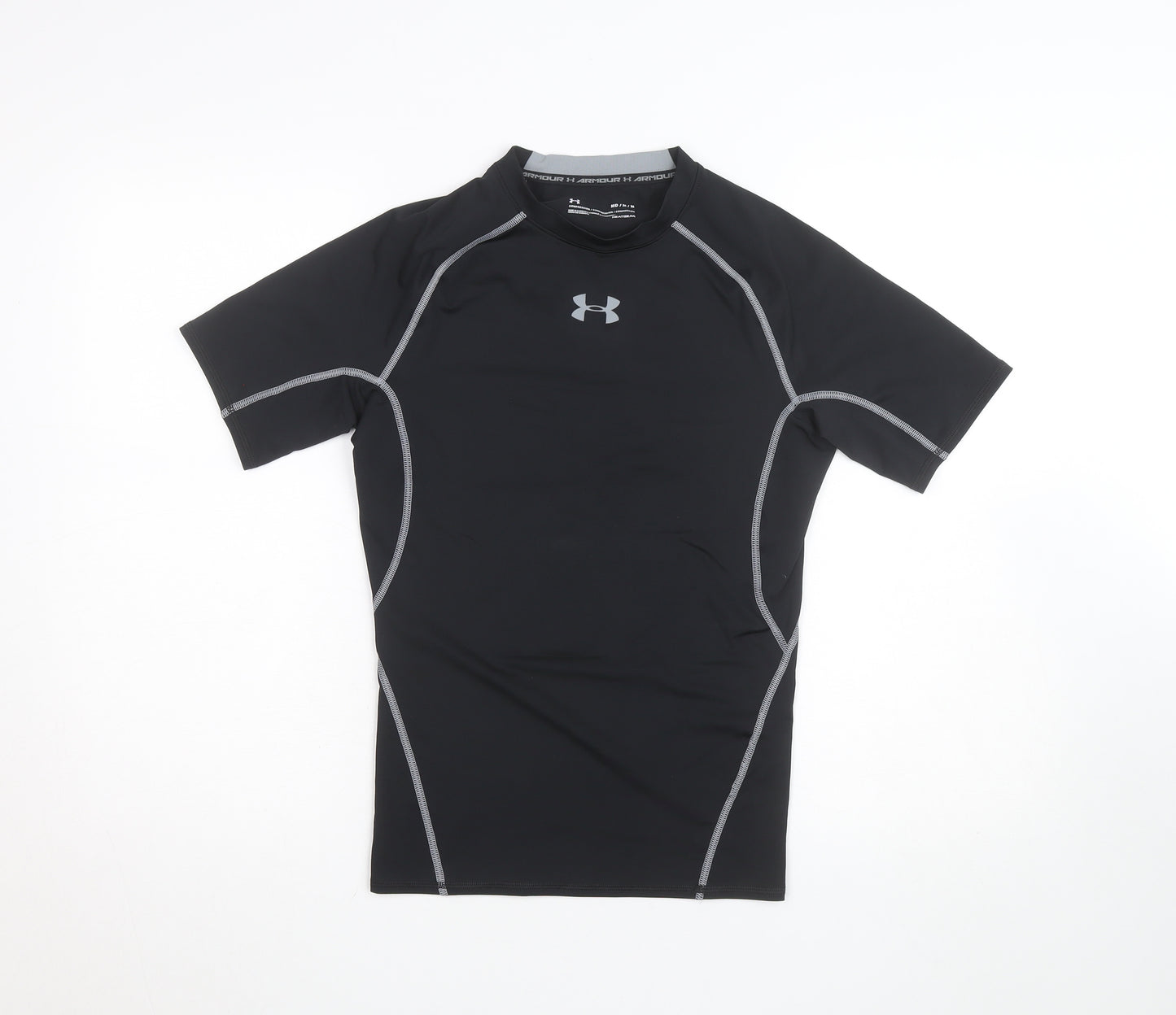 Under Armour Men's Black Compression HeatGear Short Sleeve T-Shirt M