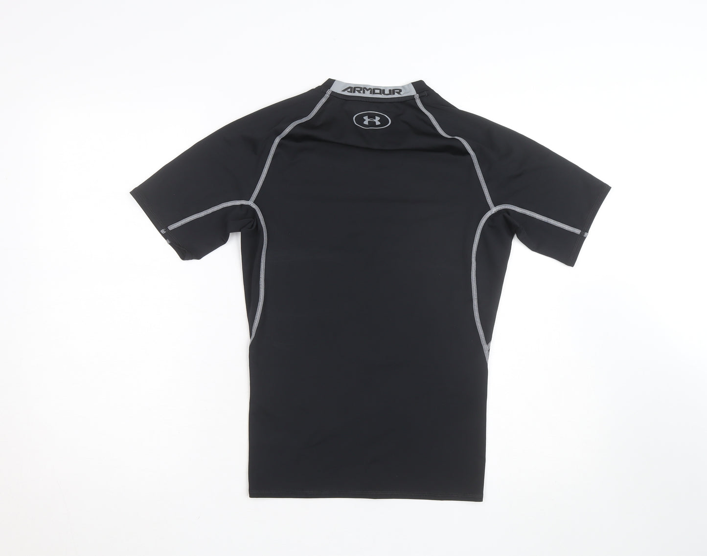 Under Armour Men's Black Compression HeatGear Short Sleeve T-Shirt M