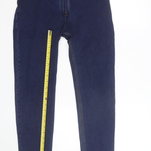 Freddy Women's Blue Skinny Jeans Size 14 High Rise Stretch Denim