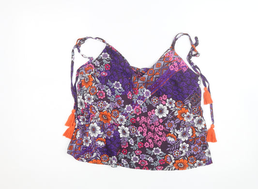 Red Herring Womens Multicoloured Floral Camisole Top Size 10