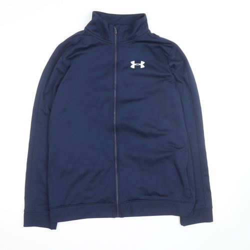 Under Armour Men's Blue Polyester Track Jacket Size XL