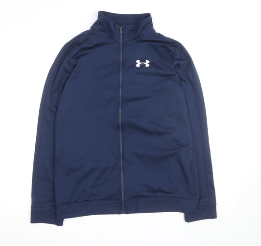 Under Armour Men's Blue Polyester Track Jacket Size XL