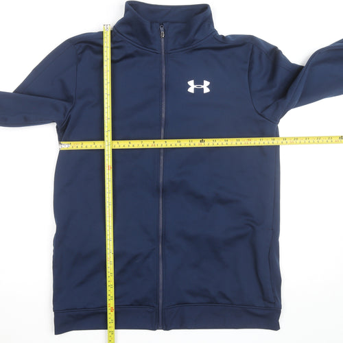 Under Armour Men's Blue Polyester Track Jacket Size XL