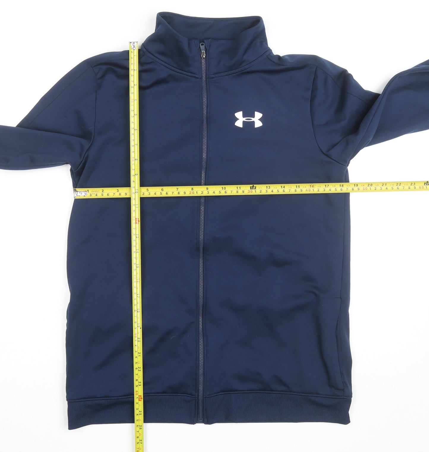 Under Armour Men's Blue Polyester Track Jacket Size XL