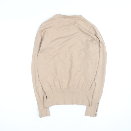 Friends Like These Women’s Beige Crew Neck Pullover Jumper Size 12