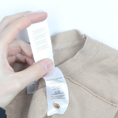 Friends Like These Women’s Beige Crew Neck Pullover Jumper Size 12