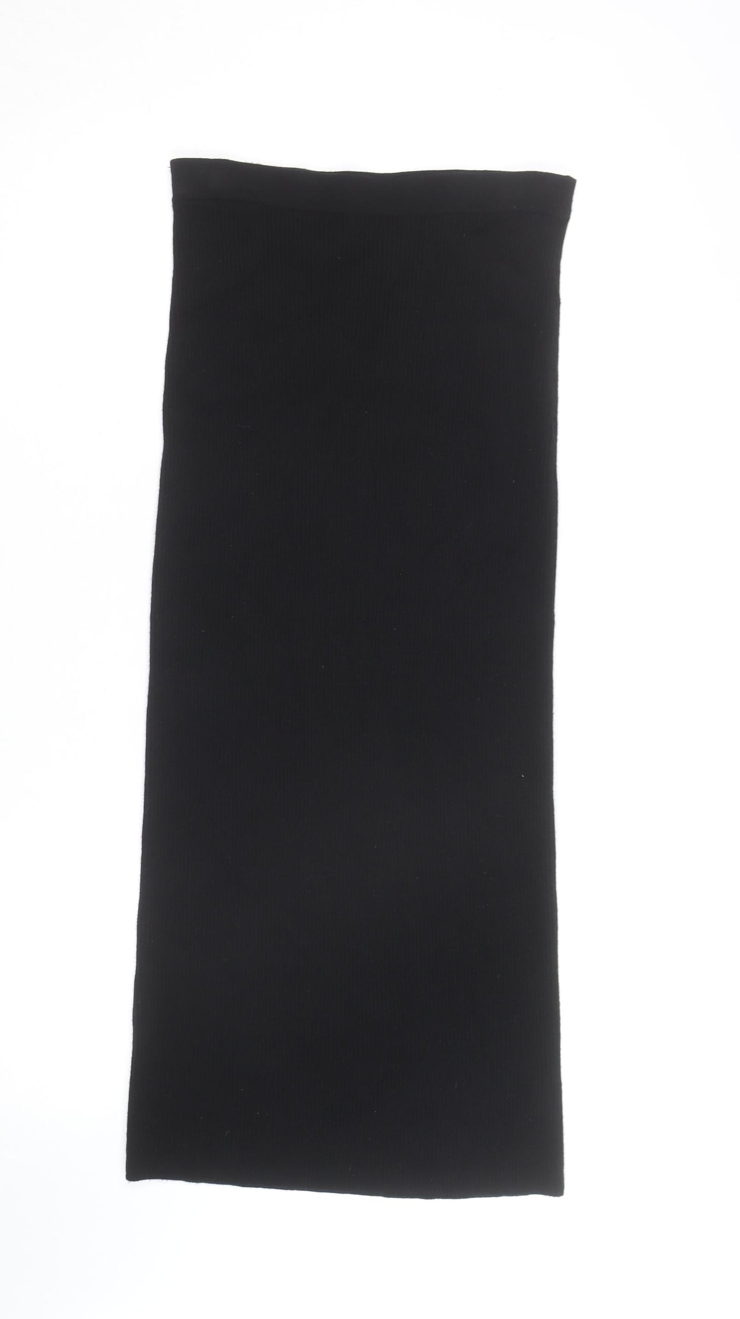 Jigsaw Women’s Black Wool Bodycon Knit Dress Size S
