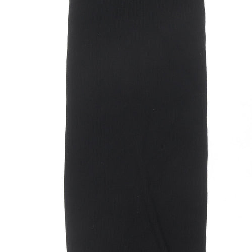Jigsaw Women’s Black Wool Bodycon Knit Dress Size S
