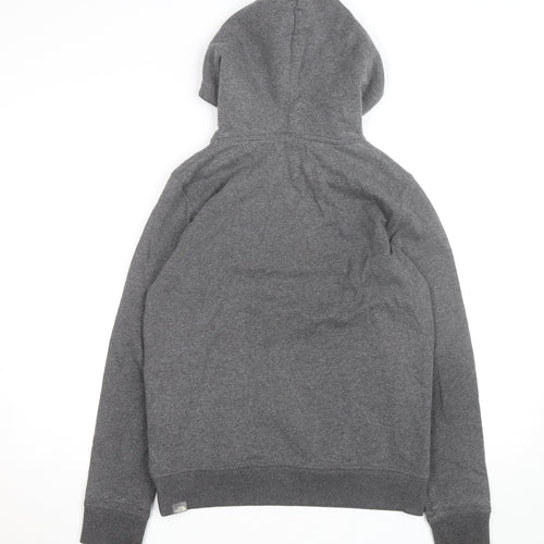 The North Face Boys Grey Pullover Hoodie XL Youth Cotton Blend