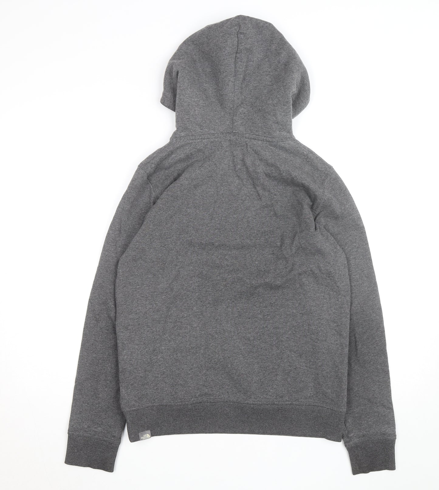 The North Face Boys Grey Pullover Hoodie XL Youth Cotton Blend