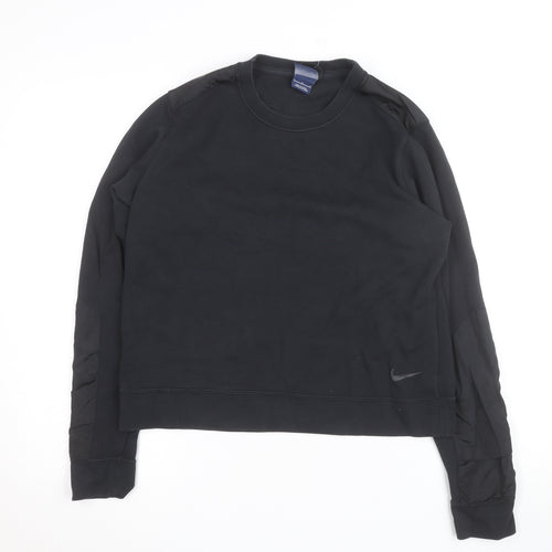 Nike Men's Black Crew Neck Pullover Sweatshirt Size L