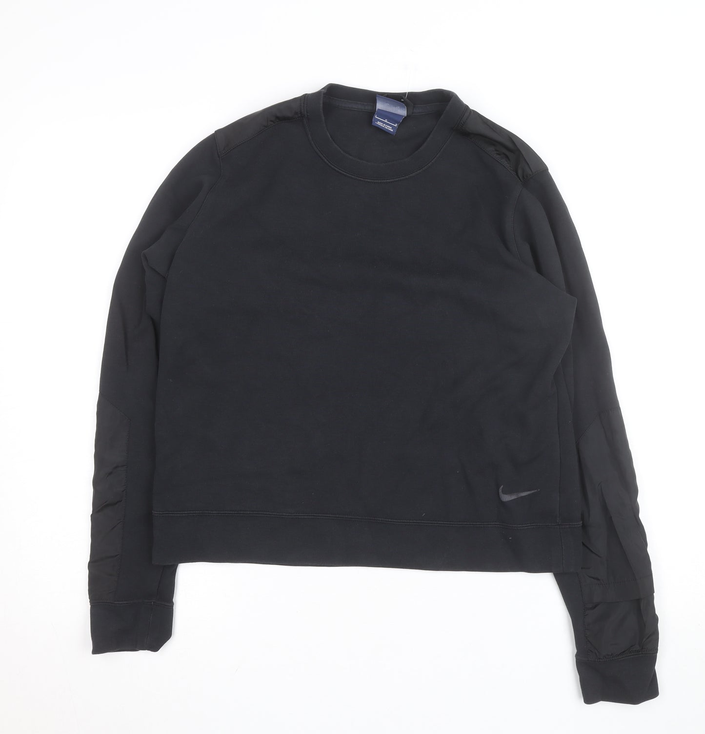 Nike Men's Black Crew Neck Pullover Sweatshirt Size L