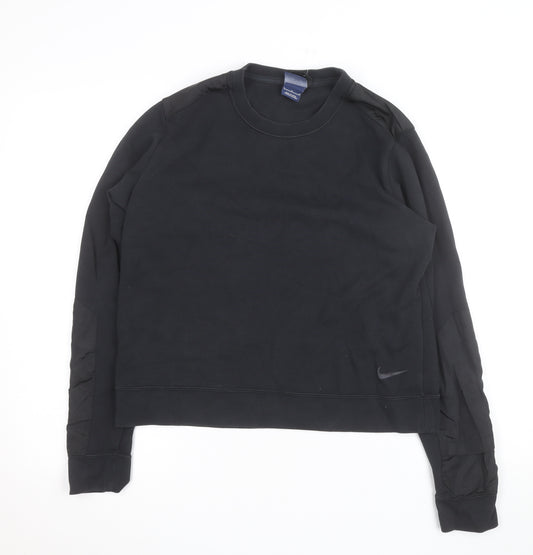 Nike Men's Black Crew Neck Pullover Sweatshirt Size L