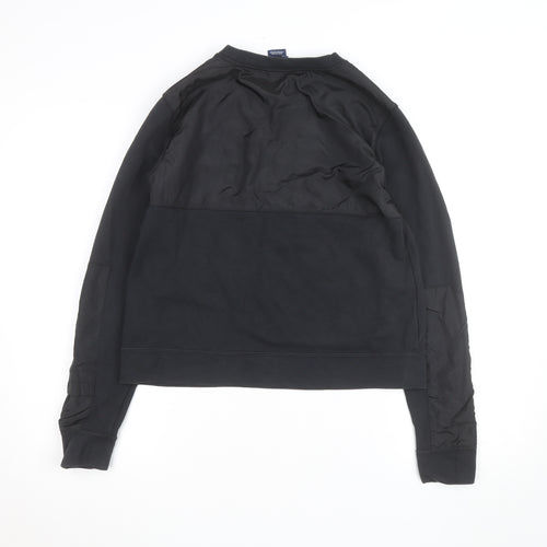 Nike Men's Black Crew Neck Pullover Sweatshirt Size L