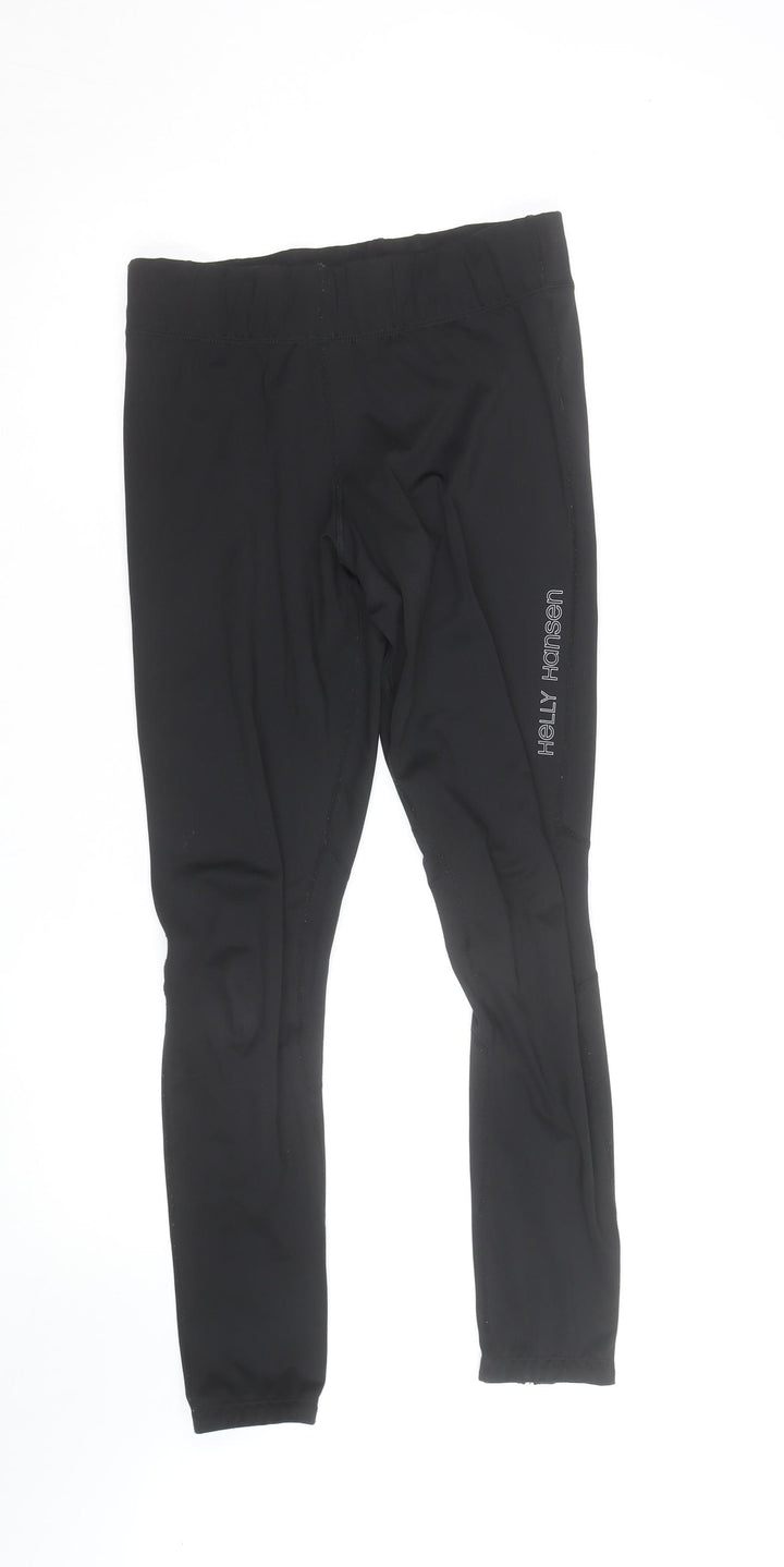 Helly Hansen Womens Black X-Cool Leggings L Breathable Stretchy Trousers