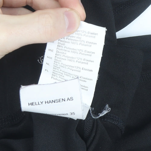 Helly Hansen Womens Black X-Cool Leggings L Breathable Stretchy Trousers
