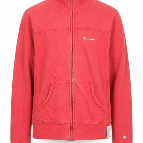 Champion Mens Red Medium Full Zip Track Jacket Heritage Classics