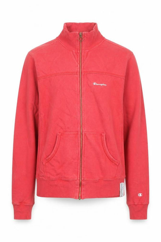 Champion Mens Red Medium Full Zip Track Jacket Heritage Classics