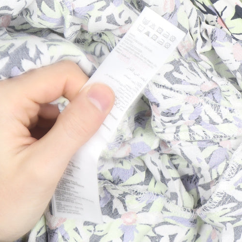 Mint Velvet Women's Multicoloured Floral Fit & Flare Dress Size 8