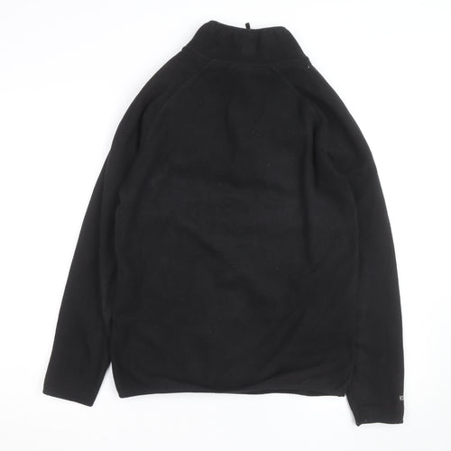 Karrimor Men's Black XS Fleece 1/2 Zip Activewear Jacket