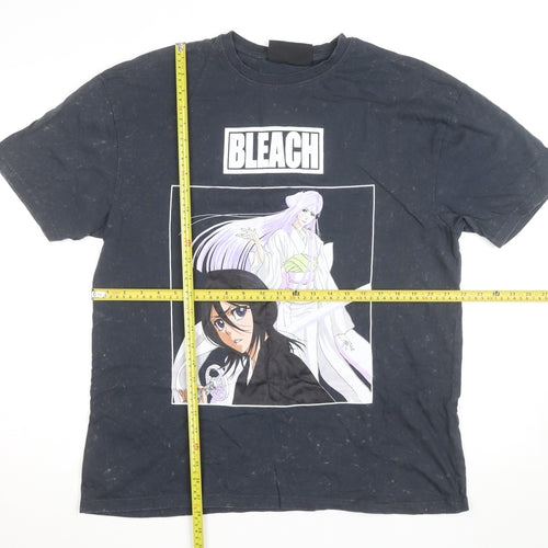 VIZ Media Bleach Anime Black Men's Medium Graphic T-Shirt