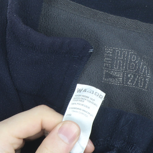 Marks and Spencer Men's Blue Fleece 1/2 Zip Pullover Jacket Size M