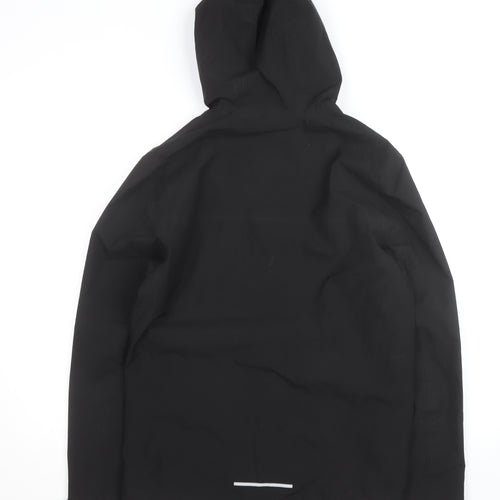 Primark Men's Black XS Waterproof Softshell Hooded Rain Jacket