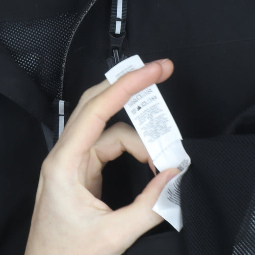 Primark Men's Black XS Waterproof Softshell Hooded Rain Jacket