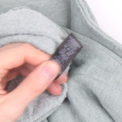 Dunnes Stores Women’s Grey 1/2 Zip Pullover Sweatshirt Size 16