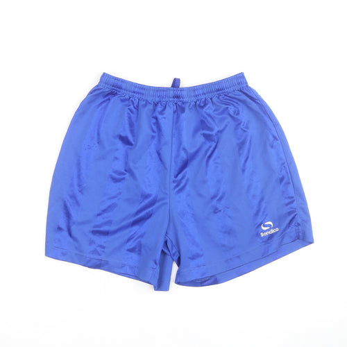 Sondico Men's Blue Athletic Sports Shorts Size M Quick Dry Lightweight