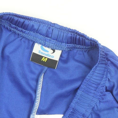 Sondico Men's Blue Athletic Sports Shorts Size M Quick Dry Lightweight