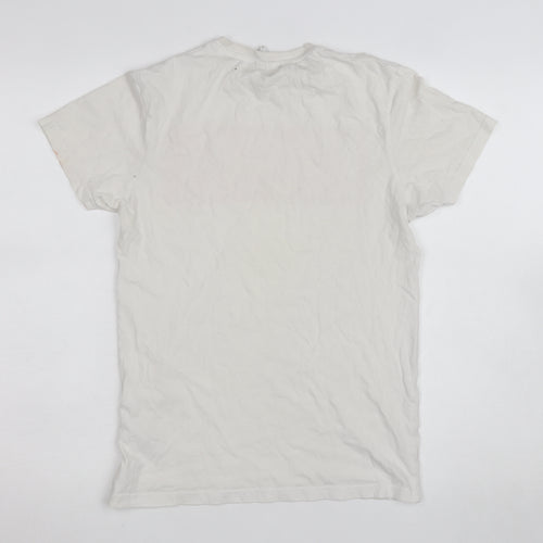 Marvel White XS Women's Short Sleeve Crew Neck T-Shirt