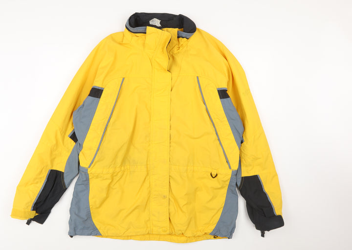 Columbia Women's Yellow XL Waterproof Ski Jacket