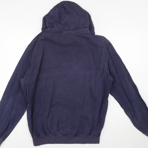 Champion Men's Blue Pullover Hoodie XL Fleece Logo Sportswear