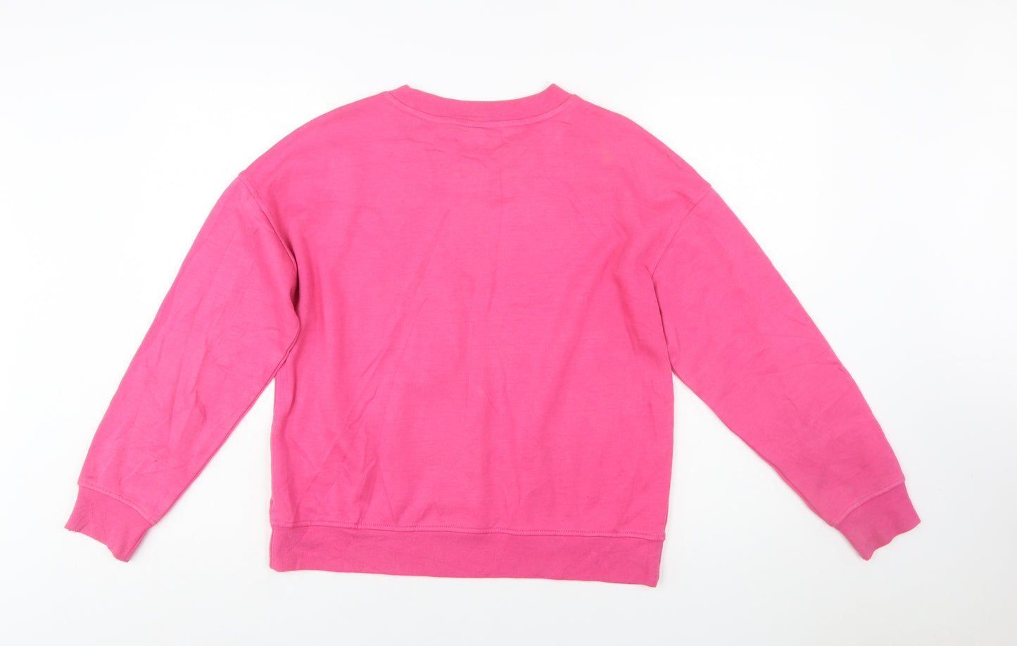 Disney Women XS Pink Minnie Mouse Pullover Sweatshirt