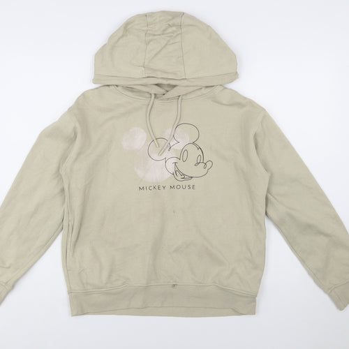 Disney Primark Women Beige Mickey Mouse Pullover Hoodie XS
